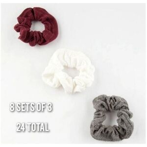 Bundle Lot 24 Full Tilt (Tilly's Brand) hair scrunchies 8 packs of 3